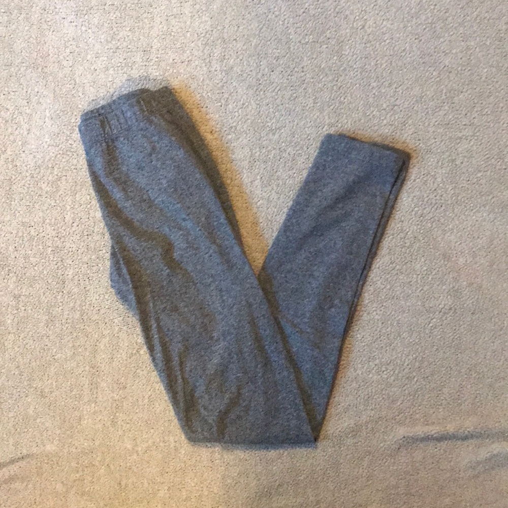grey breathable leggings